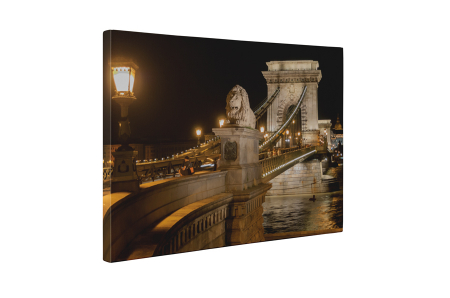 Tablou canvas : Podul cu Lanturi din Budapesta [4]