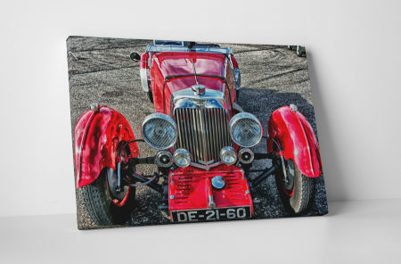 Vehicule - Tablou canvas : Red oldster