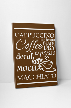 Tablouri Canvas - Tablou canvas : Cappuccino americano
