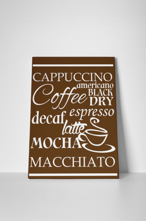 Tablou canvas : Cappuccino americano [1]