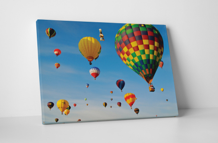 Altele - Tablou canvas : Balon cu aer cald
