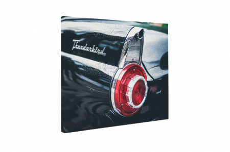 Tablou canvas : Masina retro neagra [4]