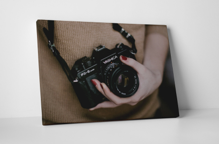 Retro - Tablou canvas : Aparat foto Yashica