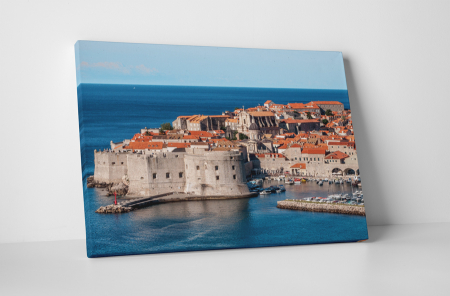 Peisaje - Tablou canvas : Fort pe malul marii