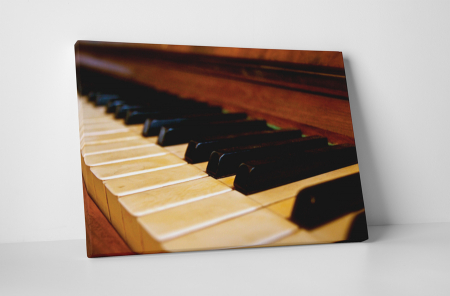 Muzică - Tablou canvas : Pianul