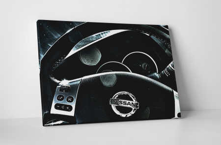 Vehicule - Tablou canvas : Volan Nissan