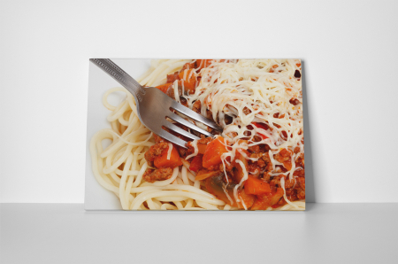 Tablou canvas : Spaghette bolognese [1]