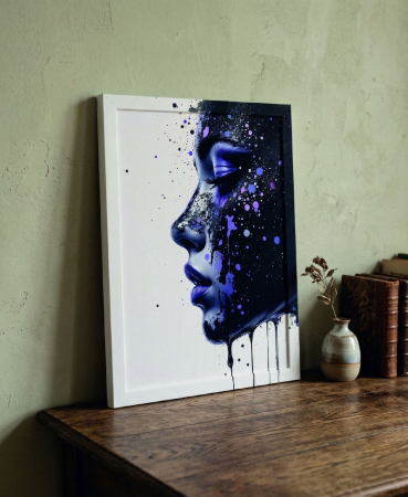 Tablou canvas - Vis Indigo - 35x45cm [1]