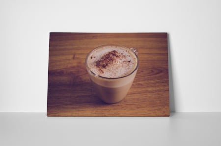 Tablou canvas : Cappuccino cu scortisoara [1]