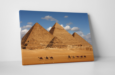 Atracții turistice - Tablou canvas : Piramide
