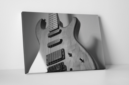 Muzică - Tablou canvas : Chitara electrica