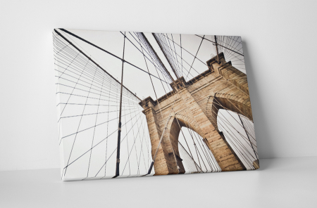 Atracții turistice - Tablou canvas : Brooklyn bridge