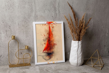 Tablou canvas - Vele Incandescente - 35x45cm [1]
