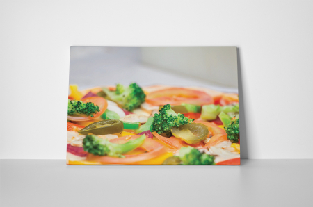Tablou canvas : Pizza vegetariana [1]