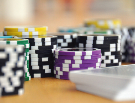 Tablou canvas : Jetoane poker [3]