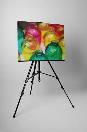 Tablou canvas : Sticle colorate [2]