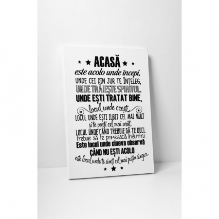 Tablouri Canvas - Tablou canvas : Acasa