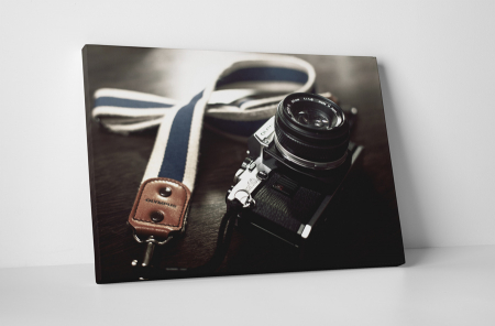 Retro - Tablou canvas : Aparat foto Olympus