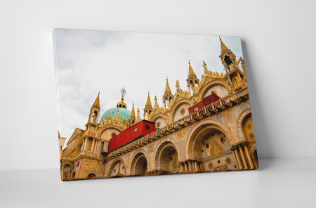 Atracții turistice - Tablou canvas : Bazilica Sfantul Marcu din Venetia