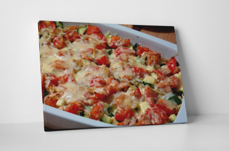 Gastronomie - Tablou canvas : Mancare la cuptor