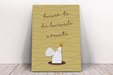 Citate - Tablou canvas : Lucruri marunte