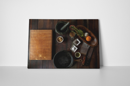 Tablou canvas : Pregatire pentru gatit [1]