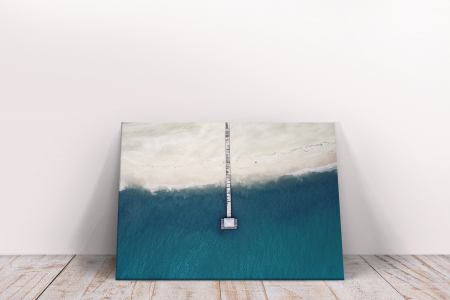 Tablouri Canvas - Tablou canvas : Plaja de sus
