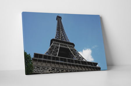 Atracții turistice - Tablou canvas : Inaltul turn Eiffel