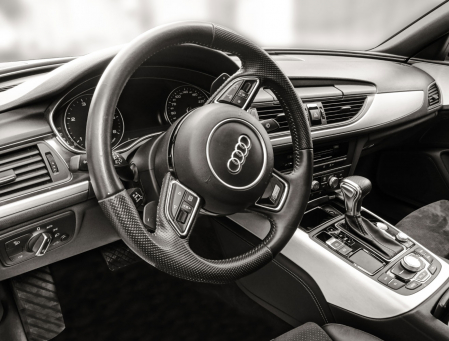 Tablou canvas : Volan Audi [1]