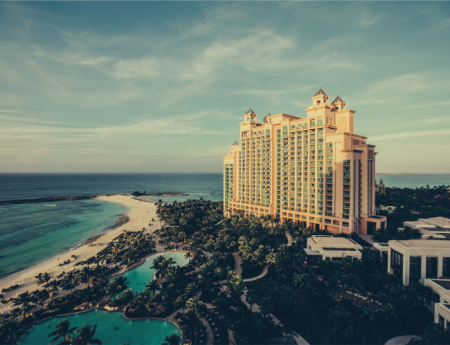 Tablou canvas : Hotel Atlantis in Bahamas [3]