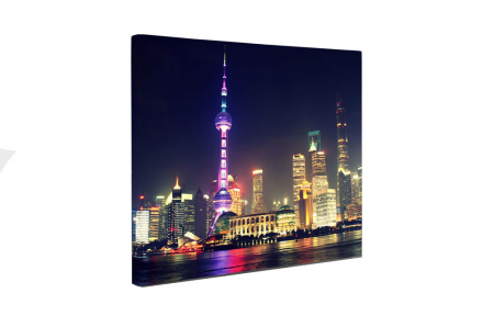Tablou canvas : Pudong skyline [4]