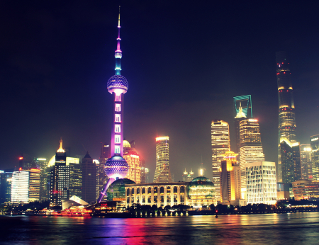Tablou canvas : Pudong skyline [3]