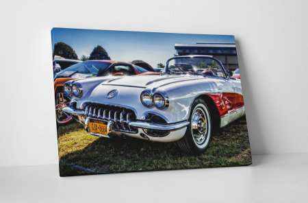 Vehicule - Tablou canvas : Masina perfect intretinuta