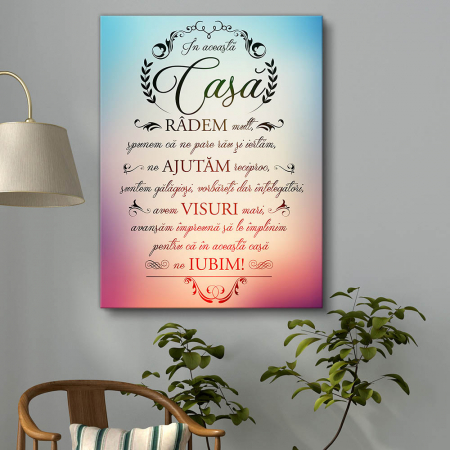 Tablouri Canvas - Tablou canvas : Familii cu Suflet