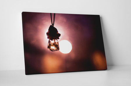Altele - Tablou canvas : Lumina in noapte