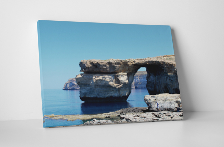 Natură - Tablou canvas : Formatiuni de roca la malul marii