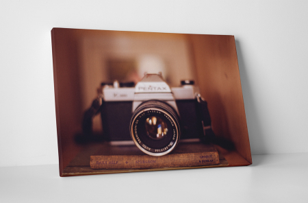 Retro - Tablou canvas : Aparat foto Pentax