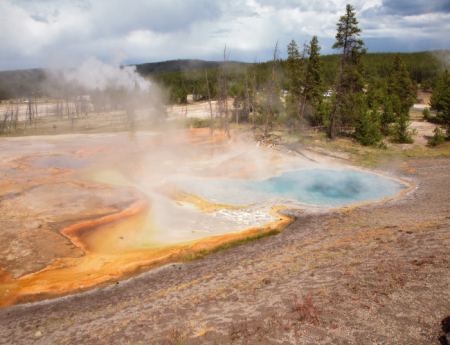 Tablou canvas : Gheizeri in Yellowstone [3]
