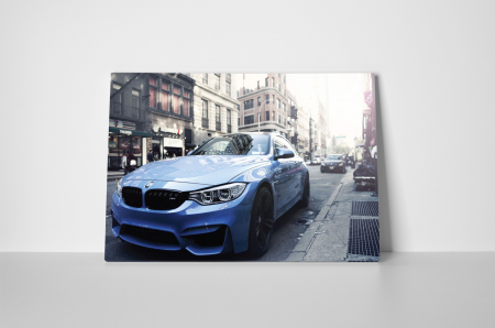 Tablou canvas : BMW albastru [1]