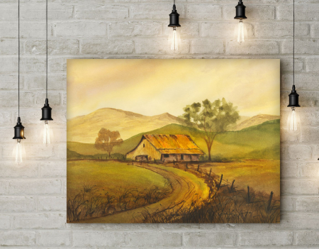 Tablou canvas : Peisaj bucolic [1]