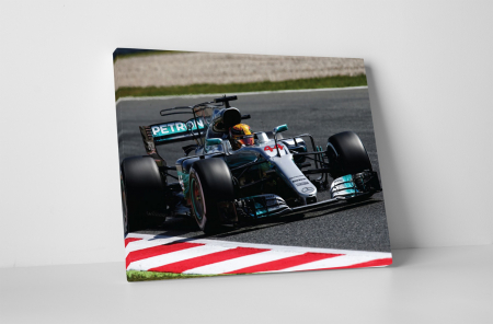Vehicule - Tablou canvas : F1 Mercedes Lewis Hamilton