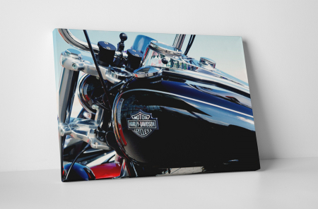 Vehicule - Tablou canvas : Motocicleta Harley
