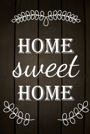 Tablou canvas : Home Sweet Home [4]