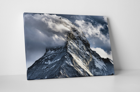 Tablouri Canvas - Tablou canvas : Varful muntelui