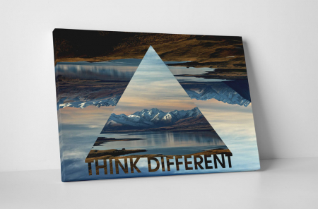 Tablouri Canvas - Tablou canvas : Think Different
