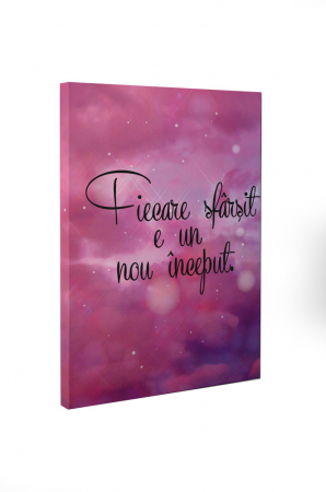 Tablou canvas : Un nou inceput [4]