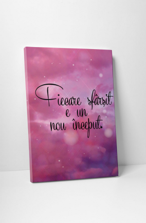 Tablouri Canvas - Tablou canvas : Un nou inceput