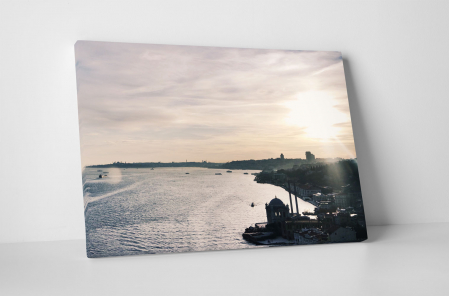 Tablouri Canvas - Tablou canvas : Dimineata insorita la Istanbul