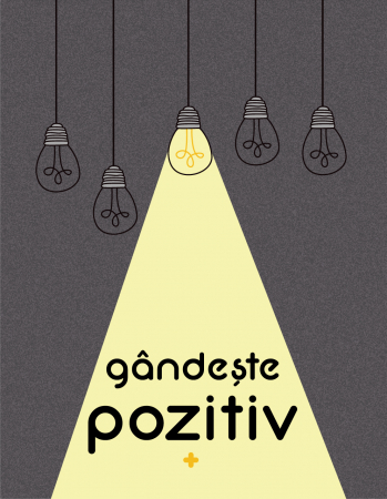 Tablou canvas : Gandeste pozitiv [1]