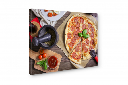 Tablou canvas : Pizza italiano [2]